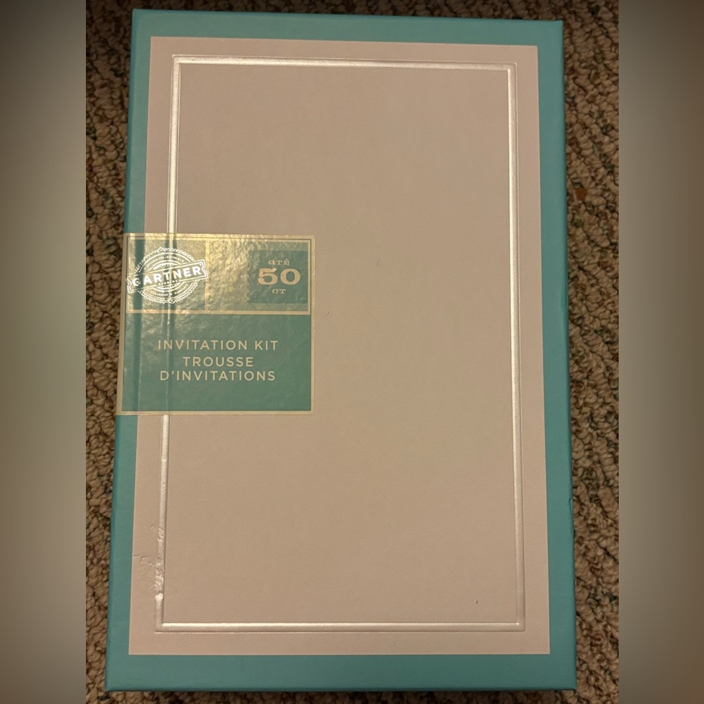 Gartner Invitation Kit qty 50